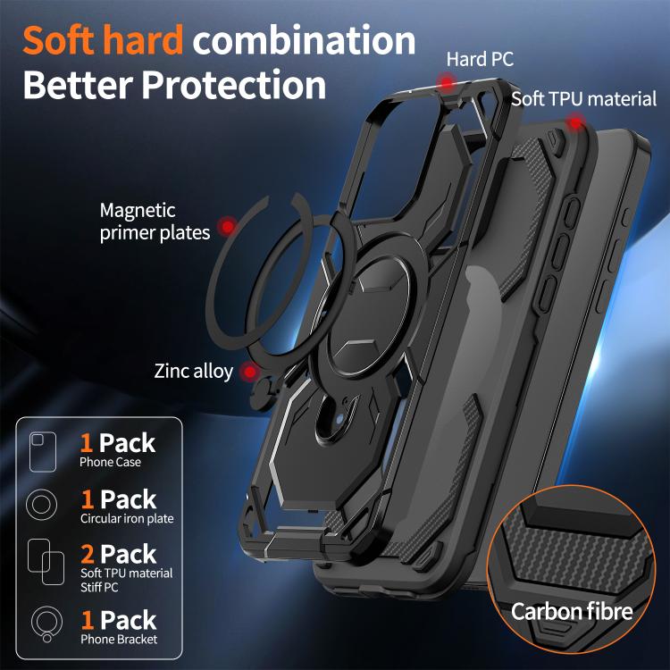 Cooling MagSafe Holder Phone Case, For iPhone 15 Pro, For iPhone 15 Plus / 14 Plus, For iPhone 15