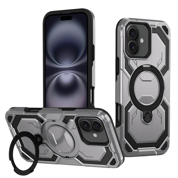 Cooling MagSafe Holder Phone Case, For iPhone 16 Plus, For iPhone 16, For iPhone 15 Pro Max