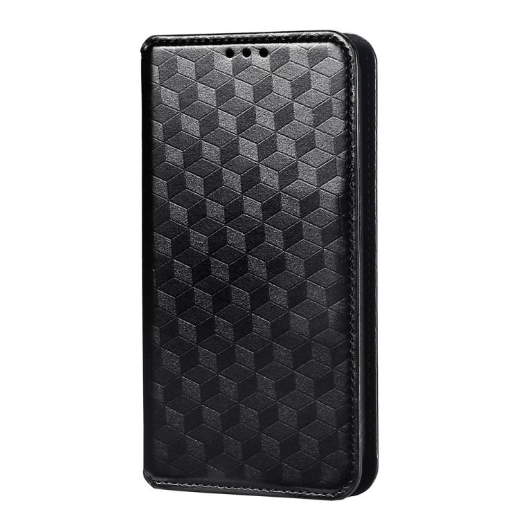 Cubic Grid Texture Flip Leather Phone Case, For iPhone 17e / 16e, For iPhone 17 Pro Max, For iPhone 17 Pro, For iPhone Air