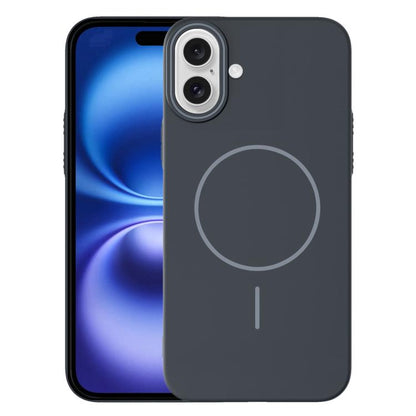 Thin Circle PC Injection MagSafe Phone Case, For iPhone 16 Plus, For iPhone 16, For iPhone 15 Pro Max