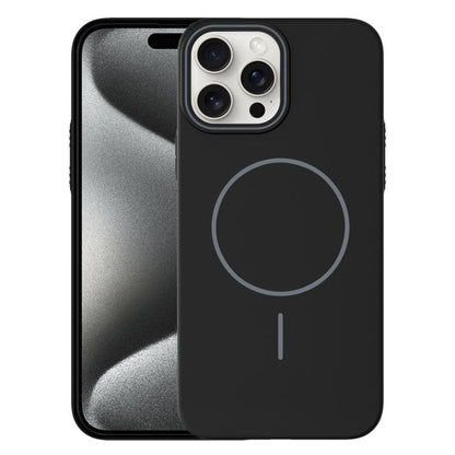 Thin Circle PC Injection MagSafe Phone Case, For iPhone 16 Plus, For iPhone 16, For iPhone 15 Pro Max