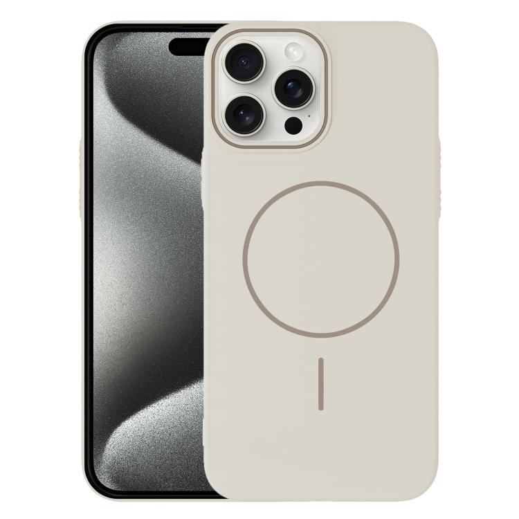 Thin Circle PC Injection MagSafe Phone Case, For iPhone 16 Plus, For iPhone 16, For iPhone 15 Pro Max