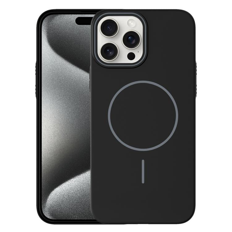 Thin Circle PC Injection MagSafe Phone Case, For iPhone 15 Pro, For iPhone 15 Plus, For iPhone 15