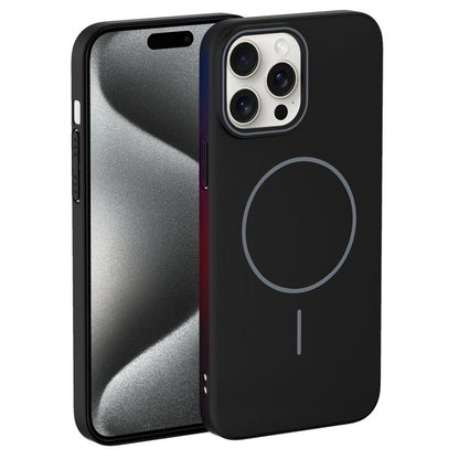 Thin Circle PC Injection MagSafe Phone Case, For iPhone 15 Pro, For iPhone 15 Plus, For iPhone 15