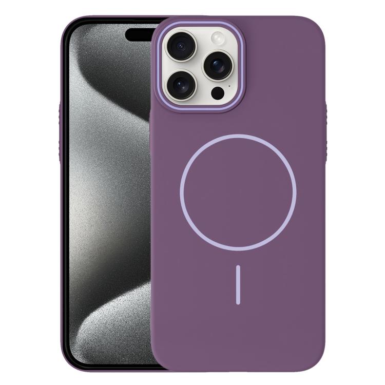 Thin Circle PC Injection MagSafe Phone Case, For iPhone 15 Pro, For iPhone 15 Plus, For iPhone 15