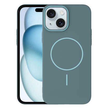 Thin Circle PC Injection MagSafe Phone Case, For iPhone 15 Pro, For iPhone 15 Plus, For iPhone 15