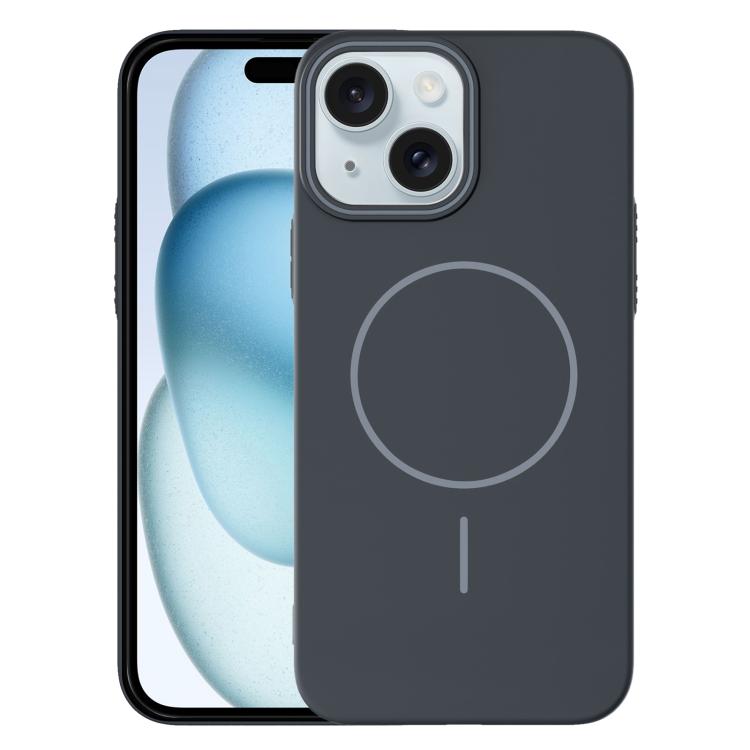 Thin Circle PC Injection MagSafe Phone Case, For iPhone 15 Pro, For iPhone 15 Plus, For iPhone 15