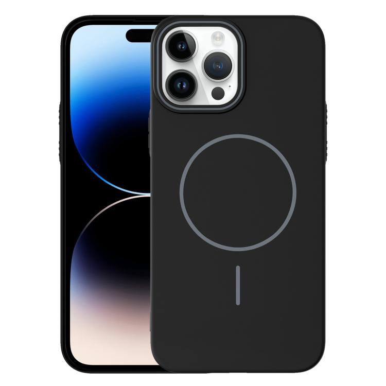 Thin Circle PC Injection MagSafe Phone Case, For iPhone 14 Plus, For iPhone 14, For iPhone 14 Pro