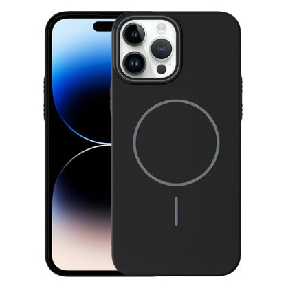Thin Circle PC Injection MagSafe Phone Case, For iPhone 14 Plus, For iPhone 14, For iPhone 14 Pro