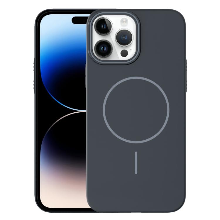 Thin Circle PC Injection MagSafe Phone Case, For iPhone 14 Plus, For iPhone 14, For iPhone 14 Pro