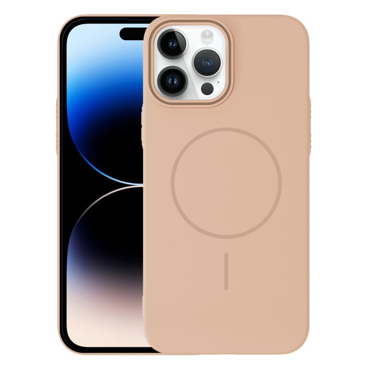 Thin Circle PC Injection MagSafe Phone Case, For iPhone 14 Plus, For iPhone 14, For iPhone 14 Pro