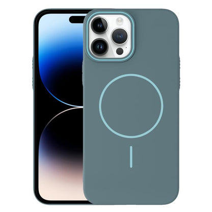 Thin Circle PC Injection MagSafe Phone Case, For iPhone 14 Plus, For iPhone 14, For iPhone 14 Pro