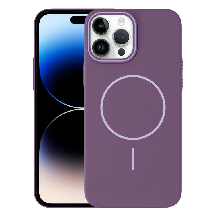 Thin Circle PC Injection MagSafe Phone Case, For iPhone 14 Plus, For iPhone 14, For iPhone 14 Pro