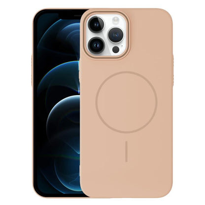 Thin Circle PC Injection MagSafe Phone Case, For iPhone 13, For iPhone 12, For iPhone 12 Pro Max