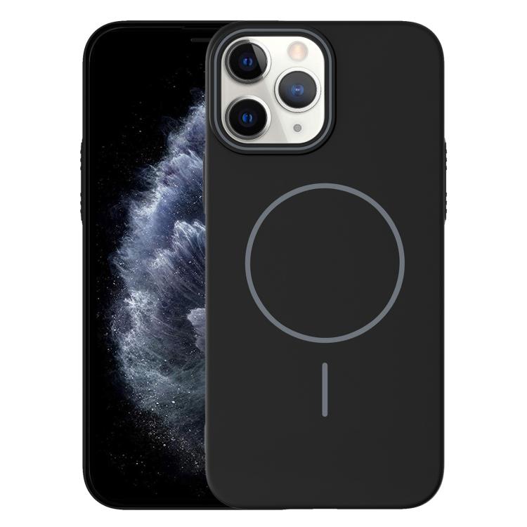 Thin Circle PC Injection MagSafe Phone Case, For iPhone 12 Pro, For iPhone 11 Pro Max, For iPhone 11