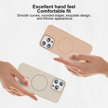Thin Circle PC Injection MagSafe Phone Case, For iPhone 16 Plus, For iPhone 16, For iPhone 15 Pro Max