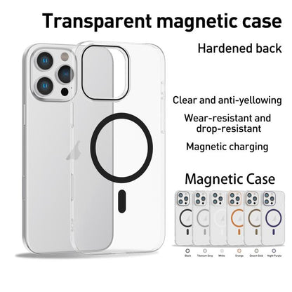 Clear PC Injection MagSafe Phone Case, For iPhone 15, For iPhone 14 Plus, For iPhone 14, For iPhone 14 Pro