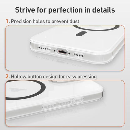 Clear PC Injection MagSafe Phone Case, For iPhone 11, For iPhone 11 Pro