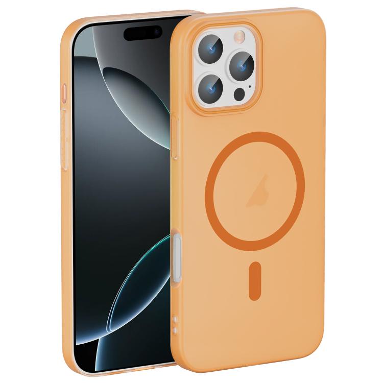 Translucent Frosted Skin PC MagSafe Phone Case, For iPhone 16e, For iPhone 16 Pro Max, For iPhone 16 Pro, For iPhone 16 Plus