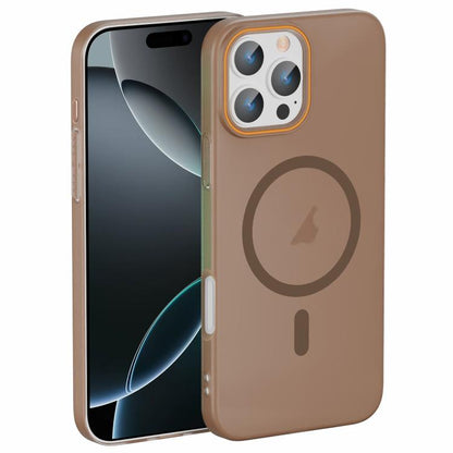 Translucent Frosted Skin PC MagSafe Phone Case, For iPhone 16e, For iPhone 16 Pro Max, For iPhone 16 Pro, For iPhone 16 Plus