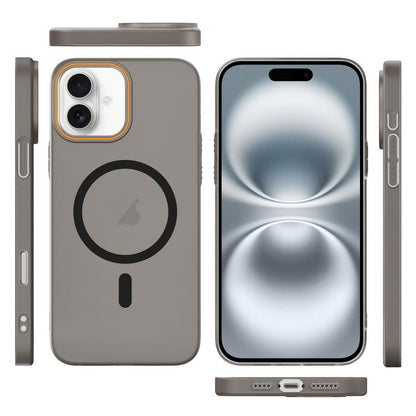 Translucent Frosted Skin PC MagSafe Phone Case, For iPhone 16, For iPhone 15 Pro Max, For iPhone 15 Pro, For iPhone 15 Plus