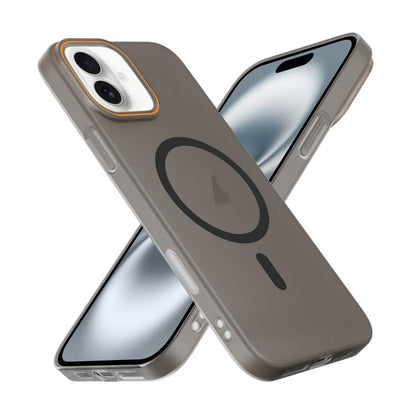Translucent Frosted Skin PC MagSafe Phone Case, For iPhone 16, For iPhone 15 Pro Max, For iPhone 15 Pro, For iPhone 15 Plus