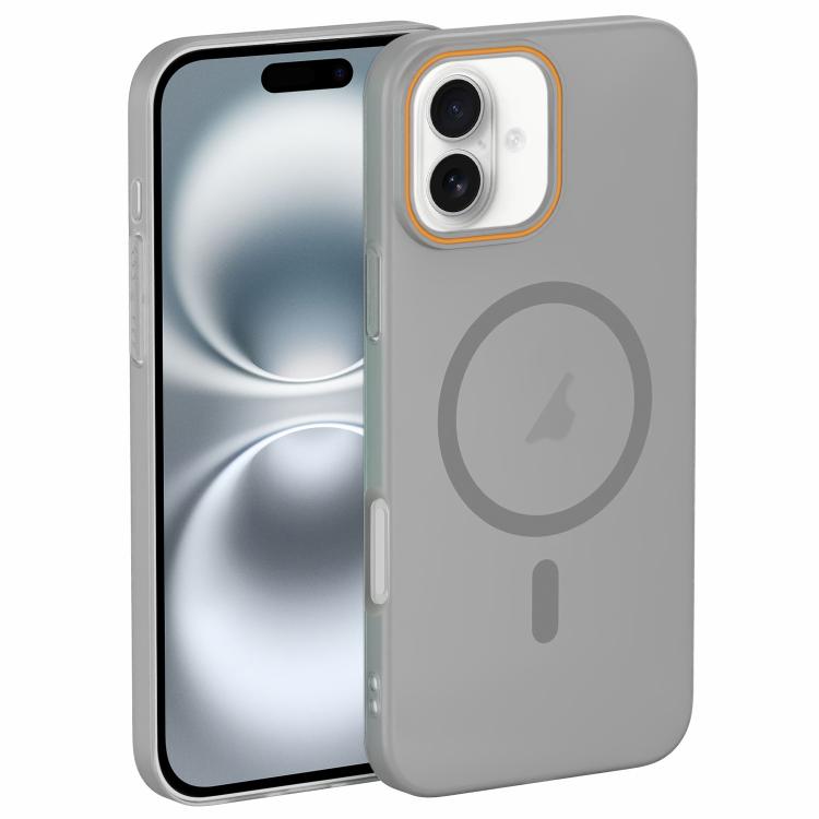 Translucent Frosted Skin PC MagSafe Phone Case, For iPhone 16, For iPhone 15 Pro Max, For iPhone 15 Pro, For iPhone 15 Plus