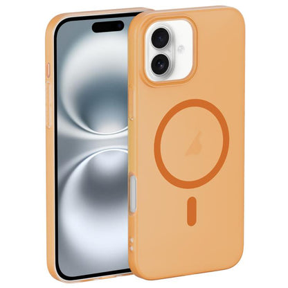 Translucent Frosted Skin PC MagSafe Phone Case, For iPhone 16, For iPhone 15 Pro Max, For iPhone 15 Pro, For iPhone 15 Plus