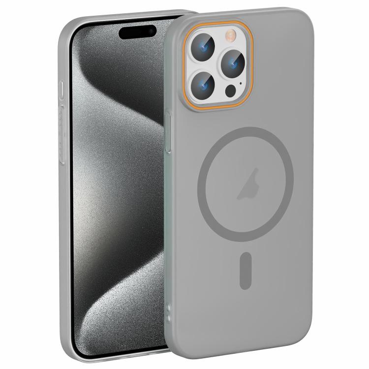 Translucent Frosted Skin PC MagSafe Phone Case, For iPhone 16, For iPhone 15 Pro Max, For iPhone 15 Pro, For iPhone 15 Plus