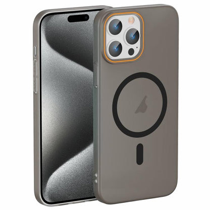 Translucent Frosted Skin PC MagSafe Phone Case, For iPhone 16, For iPhone 15 Pro Max, For iPhone 15 Pro, For iPhone 15 Plus