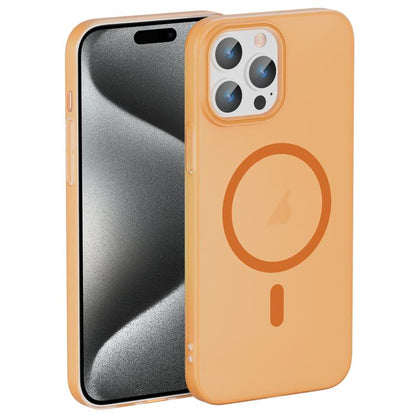 Translucent Frosted Skin PC MagSafe Phone Case, For iPhone 16, For iPhone 15 Pro Max, For iPhone 15 Pro, For iPhone 15 Plus