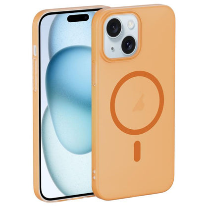 Translucent Frosted Skin PC MagSafe Phone Case, For iPhone 16, For iPhone 15 Pro Max, For iPhone 15 Pro, For iPhone 15 Plus