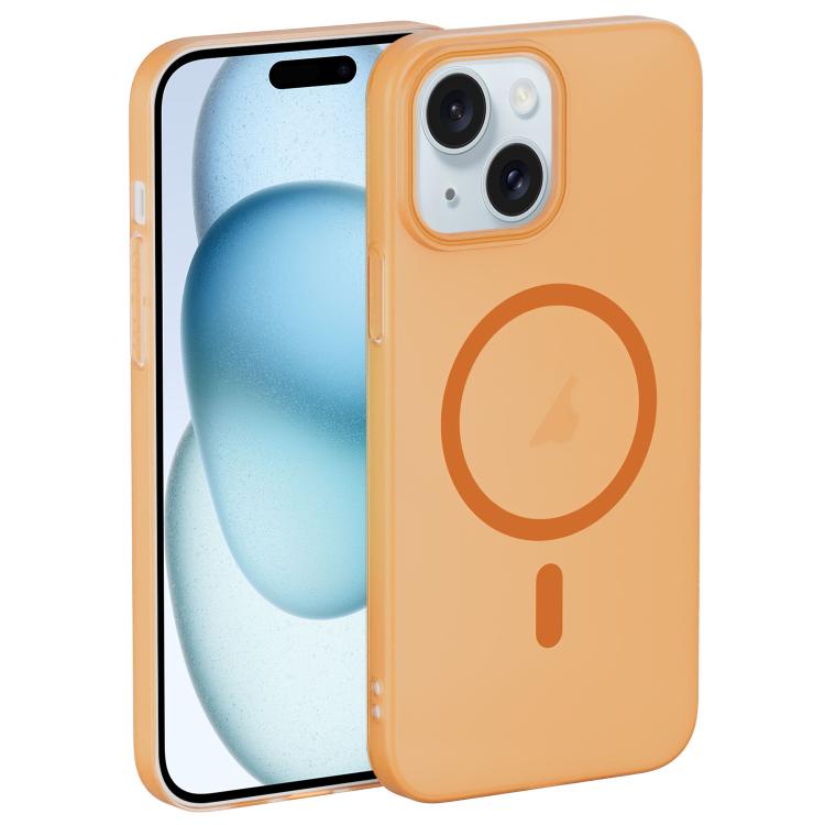Translucent Frosted Skin PC MagSafe Phone Case, For iPhone 16, For iPhone 15 Pro Max, For iPhone 15 Pro, For iPhone 15 Plus