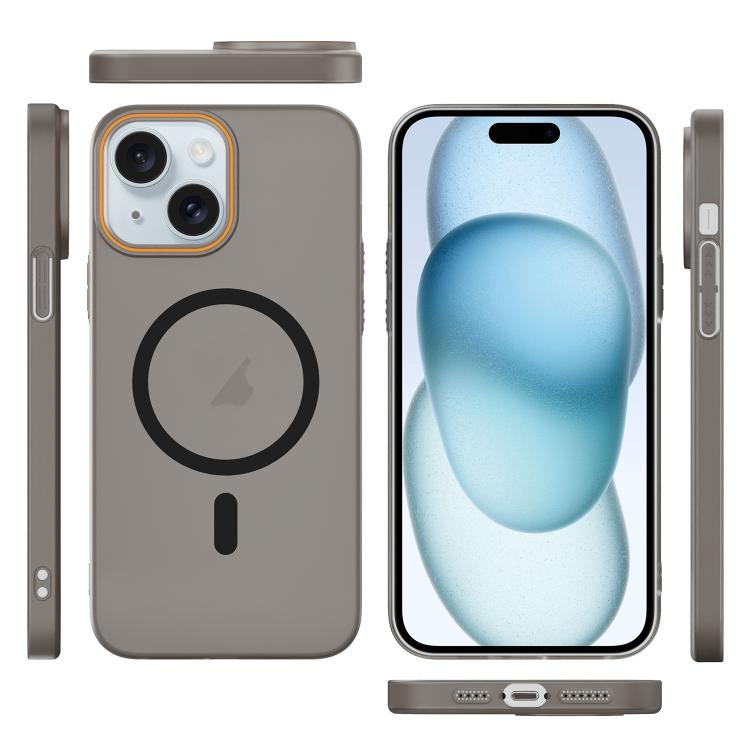 Translucent Frosted Skin PC MagSafe Phone Case, For iPhone 15, For iPhone 14 Plus, For iPhone 14, For iPhone 14 Pro