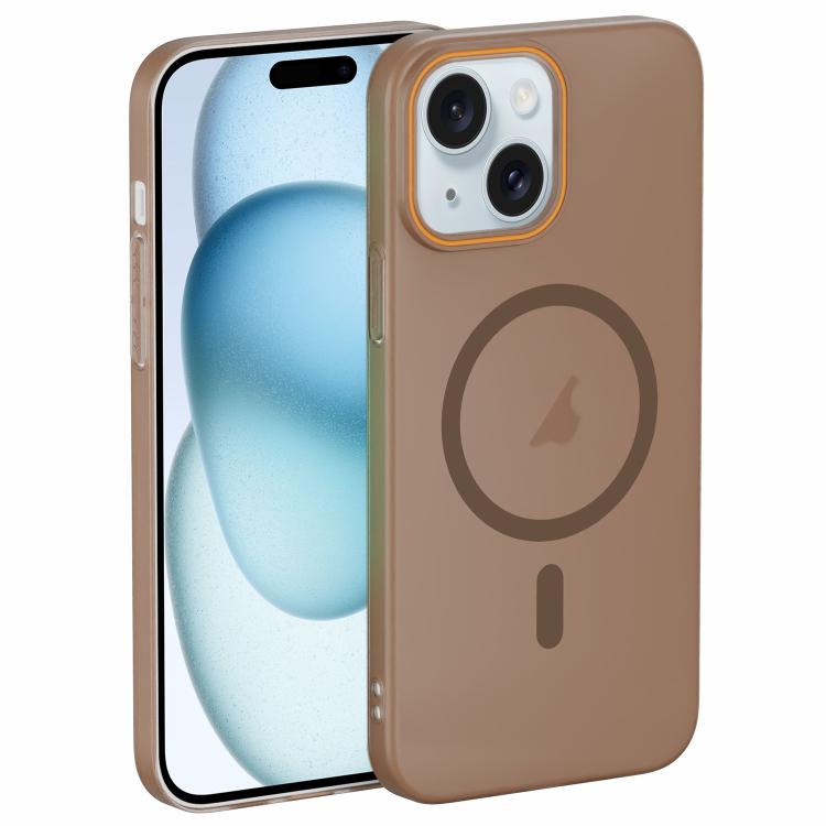 Translucent Frosted Skin PC MagSafe Phone Case, For iPhone 15, For iPhone 14 Plus, For iPhone 14, For iPhone 14 Pro