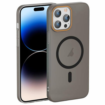 Translucent Frosted Skin PC MagSafe Phone Case, For iPhone 15, For iPhone 14 Plus, For iPhone 14, For iPhone 14 Pro