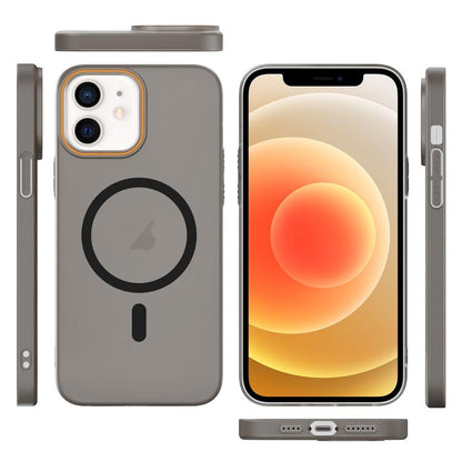 Translucent Frosted Skin PC MagSafe Phone Case, For iPhone 12, For iPhone 12 Pro Max, For iPhone 12 Pro, For iPhone 11 Pro Max