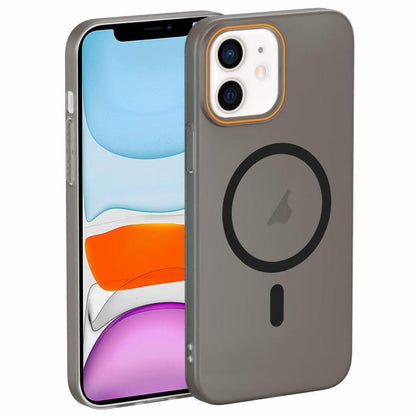 Translucent Frosted Skin PC MagSafe Phone Case, For iPhone 11, For iPhone 11 Pro