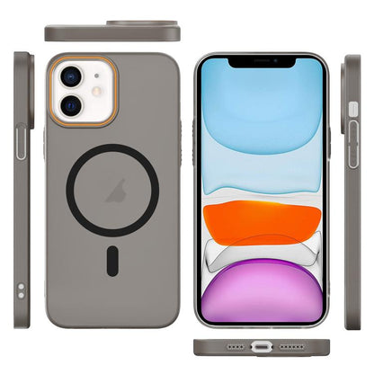 Translucent Frosted Skin PC MagSafe Phone Case, For iPhone 11, For iPhone 11 Pro