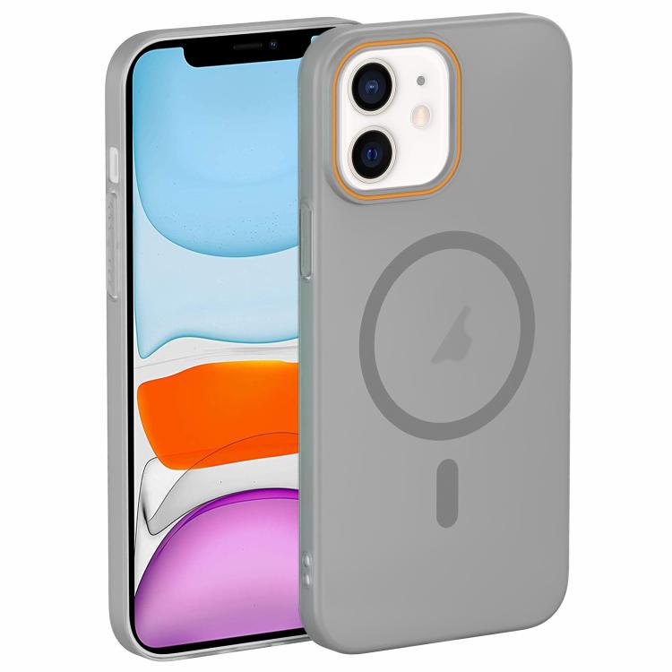 Translucent Frosted Skin PC MagSafe Phone Case, For iPhone 11, For iPhone 11 Pro