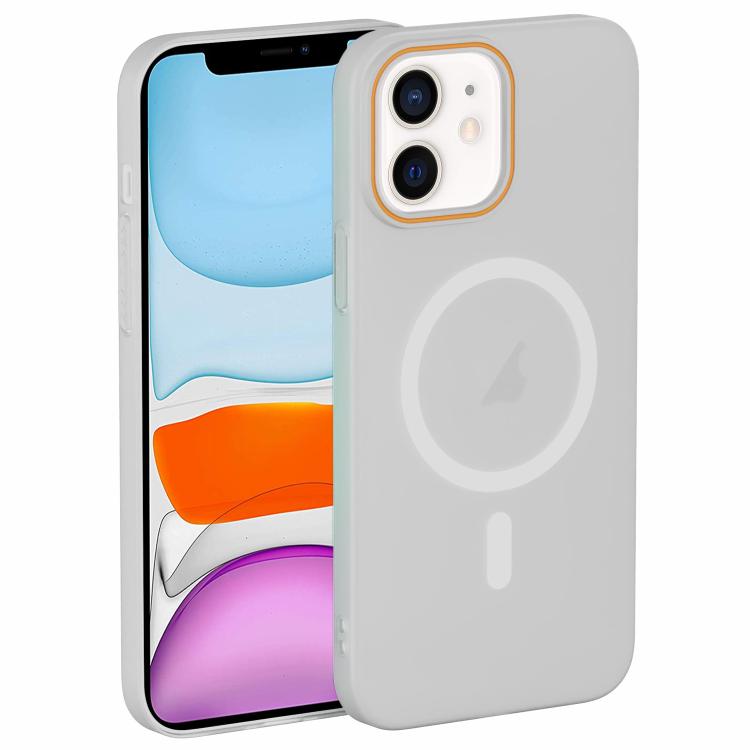 Translucent Frosted Skin PC MagSafe Phone Case, For iPhone 11, For iPhone 11 Pro
