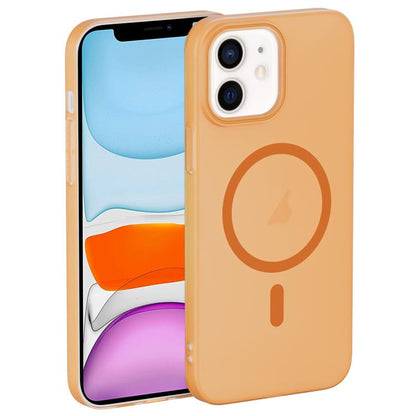 Translucent Frosted Skin PC MagSafe Phone Case, For iPhone 11, For iPhone 11 Pro