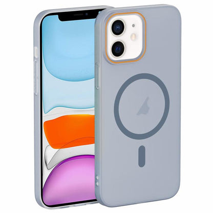 Translucent Frosted Skin PC MagSafe Phone Case, For iPhone 11, For iPhone 11 Pro