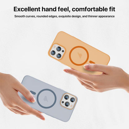 Translucent Frosted Skin PC MagSafe Phone Case, For iPhone 16e, For iPhone 16 Pro Max, For iPhone 16 Pro, For iPhone 16 Plus