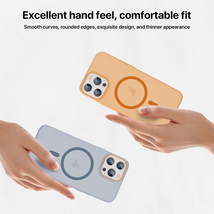 Translucent Frosted Skin PC MagSafe Phone Case, For iPhone 15, For iPhone 14 Plus, For iPhone 14, For iPhone 14 Pro