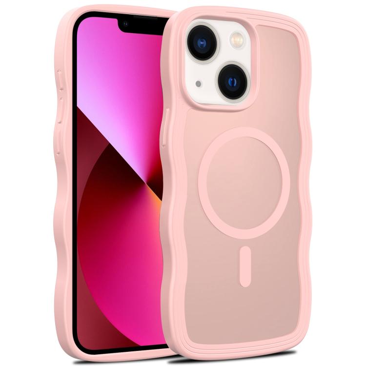 Skin Feel Wave Texture MagSafe Phone Case