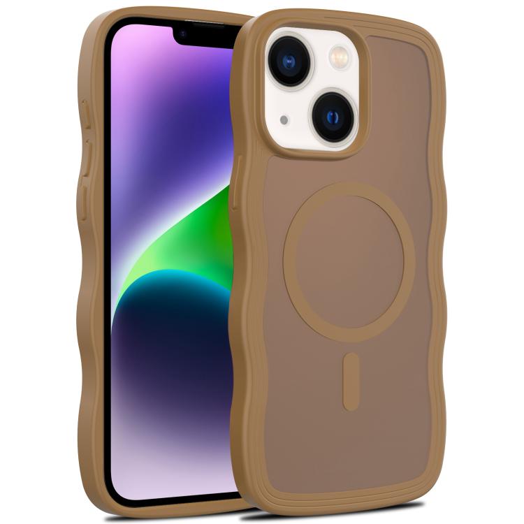 Skin Feel Wave Texture MagSafe Phone Case