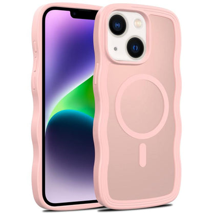 Skin Feel Wave Texture MagSafe Phone Case