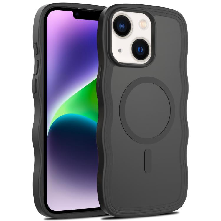 Skin Feel Wave Texture MagSafe Phone Case