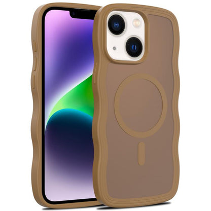 Skin Feel Wave Texture MagSafe Phone Case